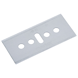 MARTOR industrieel mes 45, L 39 x B 18,4 mm, dubbel snijvlak, 10 stuks