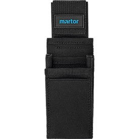 Martor L belt pouch, 2 carrying options, L 215 x W 68 mm, nylon, black