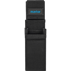 Martor M belt pouch, 2 carrying options, L 215 x W 60 mm, nylon, black