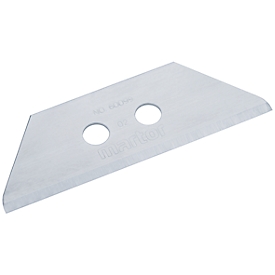 MARTOR Trapezklinge 60099, 10 St., L 55,5 x B 19 mm, 2-seit. Breitschl., Materialst. 0,63 mm