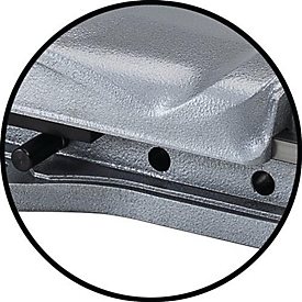 Maschinenschraubstock RB-K Backen-B.113mm m.Schnellverst.Spann-W.17