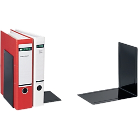 MAUL bookend for binders, 240 x 168 x 240 mm, black