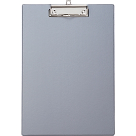 MAUL klembord - met PVC folie - A4 - met ophangoog - zilverkleurig