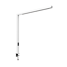 Maul LED Tischklemmleuchte MAULplinus, 69 W, 10175 lm, 2700-5700 K, direkt/indirekt leuchtend, dimmbar, Bewegungs-/Tageslichtsensor, Aluminium, weiss