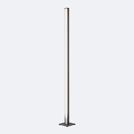 MAUL LED-zuillamp MAULpino colour vario, 15 W, 2015 lm, 2700-6500 K, dimbaar, H 1432 mm, antraciet