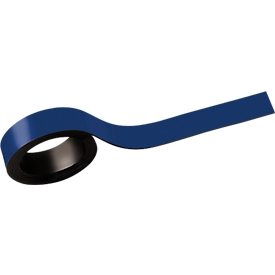 MAUL magneetbanden, beschrijfbaar, 2 stuks, L 1000 x B 20 mm, blauw