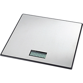 MAUL pakketweegschaal MAULglobal, tot 50 kg, roestvrijstalen steun, automatische uitschakeling, LCD-display, batterijvoeding