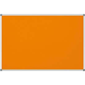 MAUL standard prikbord, textiel, 600 x 900 mm, oranje