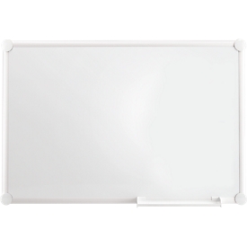 MAUL tableau blanc 2000 MAULpro, cadre blanc, 600 x 900 mm
