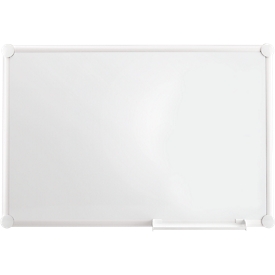 MAUL tableau blanc 2000 MAULpro, cadre blanc, 900 x 1200 mm