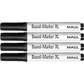MAUL Tafelschreiber XL, schwarz, 4 Stück
