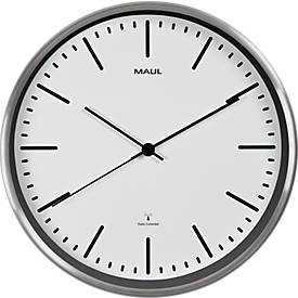 MAUL wandklok MAULfly, diameter 30 mm, Radiografische klok, wit