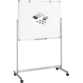 MAUL Whiteboard SET, mobil, 1000 x 1500 mm + Zubehör