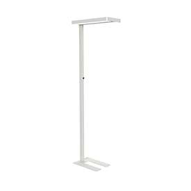 MAULjuvis LED vloerlamp, dimbaar, bewegings- en daglichtsensor, wit