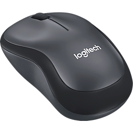 Maus Logitech M220 Silent, kabellos, Nano-USB-Empfänger, schwarz