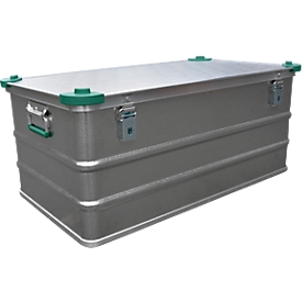 Maxi-Box, Leichtmetall, mit Stapelecken, 135 l