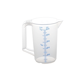 Measuring jug, 500 ml, ø 90 x H 135 mm