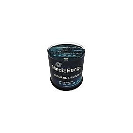 MediaRange - 100 x DVD+R DL - 8.5 GB 8x - Spindel