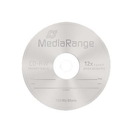 MediaRange - 25 x CD-RW - 700 MB (80 Min) 12x - Brick
