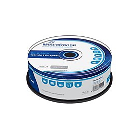 MediaRange - BD-R x 25 - 25 GB - Speichermedium