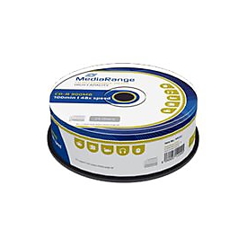 MediaRange - CD-R x 25 - 900 MB - Speichermedium