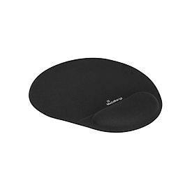 MEDIARANGE MR OS250 - Mauspad mit Handgelenkauflage schwarz