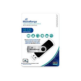 MEDIARANGE MR931-2 - USB-Flash-Laufwerk - 16