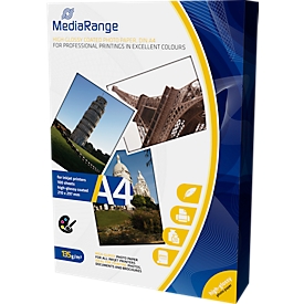 MediaRange photo paper A4, for inkjet printers, high gloss, 100 sheets of 135 g each