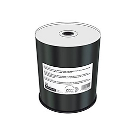 MediaRange Professional Line - 100 x CD-R - 700 MB (80 Min) 52x - weiß - mit Tintenstrahldrucker bedruckbare Oberfläche, Bedruckbarer Innenring - Brick