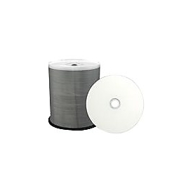 MediaRange Professional Line - 100 x CD-R - 700 MB (80 Min) 52x - weiß - mit Tintenstrahldrucker bedruckbare Oberfläche - Spindel