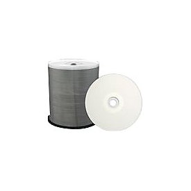 MediaRange Professional Line - 100 x CD-R - 700 MB (80 Min) 52x - weiß - mit Tintenstrahldrucker bedruckbare Oberfläche - Spindel