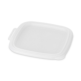 meet by Paperflow Couvercle pour boîte à menu 0,75 l MEET LID, plastique (TPE), translucide, 12 pièces