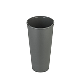 meet by Paperflow gobelet réutilisable MEET CUP, 500ml, plastique (PP), gris anthracite, 24 pièces