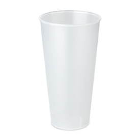 meet by Paperflow gobelet réutilisable MEET CUP, 500ml, plastique (PP), translucide, 24 pièces