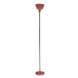 meet by Paperflow Jefferson Stehleuchte Terracotta, Metall/Holz, H 1800 mm, E27