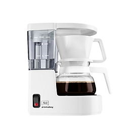 Melitta Aromaboy - Kaffeemaschine - 2 Tassen - weiß