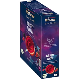 Messmer Finest Berry Wow vruchtenthee, theezakjes, 15 stuks