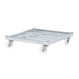 Metal rolling table top, 710 x 800 mm