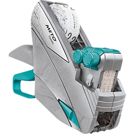 METO® Classic M 2026 prijsetiketteerder, 2-regelig, 20-cijferig, voor etiketten met formaat B 26 x H 16 mm, incl. inktrol en etiketrol