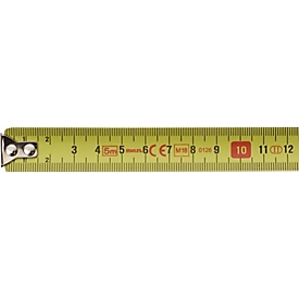 Mètre ruban de poche PowerLock® L.3 m, largeur 12,7 mm, mm/cm, classe d'exactitude II, avec clip de ceinture