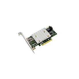 Microchip Technology HBA 1100-4i - PCIe - Mini-SAS HD - Profil bas - PCIe 3.0 - 1400000 h - CE - FCC - UL - C-tick - VCCI - KCC - CNS
