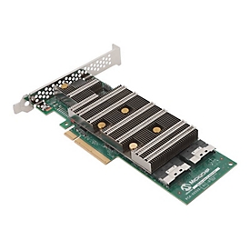 Microchip Technology Microchip Adaptec HBA Ultra 1200p 16i - Speicher-Controller - 16 Sender/Kanal - PCIe-Switch - SATA 6Gb/s / SAS 24Gb/s / PCIe 4.0 (NVMe)