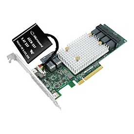 Microchip Technology SmartRAID 3154-24i - SAS - PCI Express x8 - 0 - 1 - 5 - 6 - 10 - 50 - 60 - 12 Gbit/s - 4096 Mo - DDR4