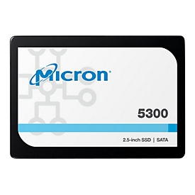 Micron 5300 PRO - SSD - 3.84 TB - intern - 2.5" (6.4 cm) - SATA 6Gb/s