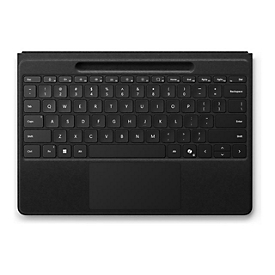 Microsoft Surface Pro Flex Keyboard - Tastatur - mit Touchpad, Beschleunigungsmesser, Surface Slim Pen 2 Ablage- und Ladeschale - hinterleuchtet - kabellos - Bluetooth LE