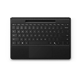 Microsoft Surface Pro Flex Keyboard - Tastatur - mit Touchpad, Beschleunigungsmesser, Surface Slim Pen 2 Ablage- und Ladeschale - hinterleuchtet - kabellos - Bluetooth LE
