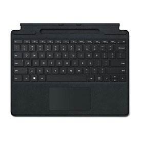 Microsoft Surface Pro Keyboard - Tastatur - mit Beschleunigungsmesser, Touchpad, Surface Slim Pen 2 Ablage- und Ladeschale