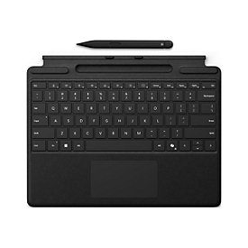 Microsoft Surface Pro Keyboard - Tastatur - mit Trackpad, Beschleunigungsmesser, Surface Slim Pen 2 Ablage- und Ladeschale