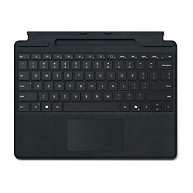 Microsoft Surface Pro Keyboard - Tastatur - mit Trackpad, Beschleunigungsmesser, Surface Slim Pen 2 Ablage- und Ladeschale