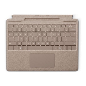 Microsoft Surface Pro Keyboard - Tastatur - mit Trackpad, Beschleunigungsmesser, Surface Slim Pen 2 Ablage- und Ladeschale - QWERTZ - Deutsch/Österreichisch - Dune - für Microsoft Surface Pro 8, Pro 8 for Business, Pro 9, Pro 9 for Business, Pro 1...